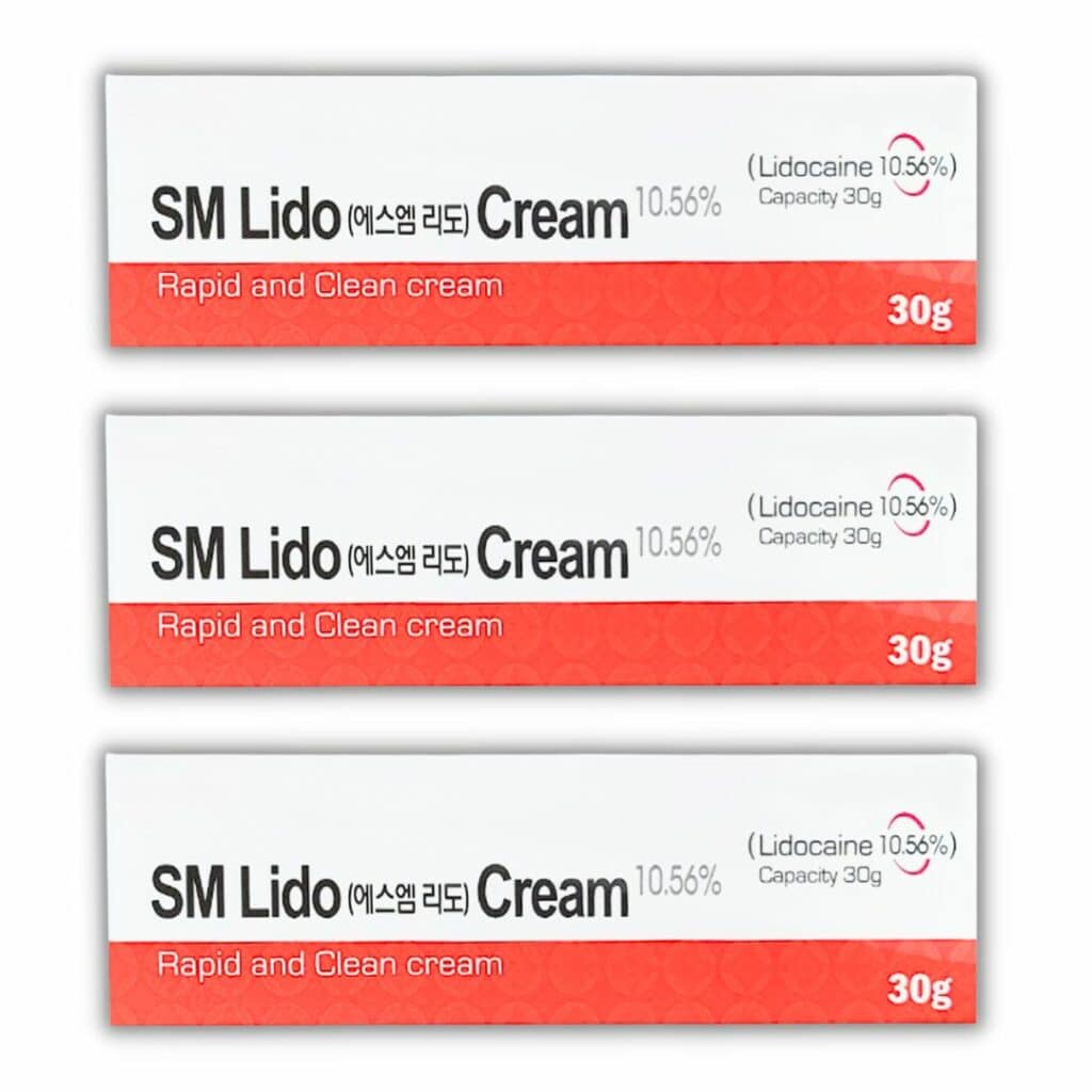 SM Cream Set Lidocaine 10.56% Set