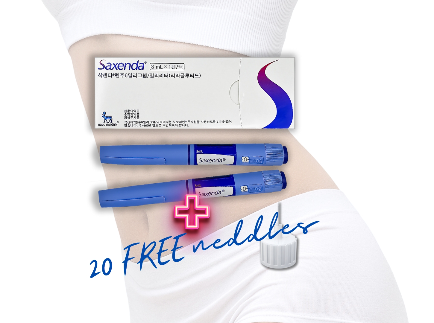 Saxenda X2 Free needles Banner