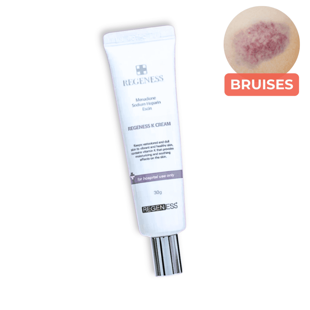 Regeness K Cream tube front white