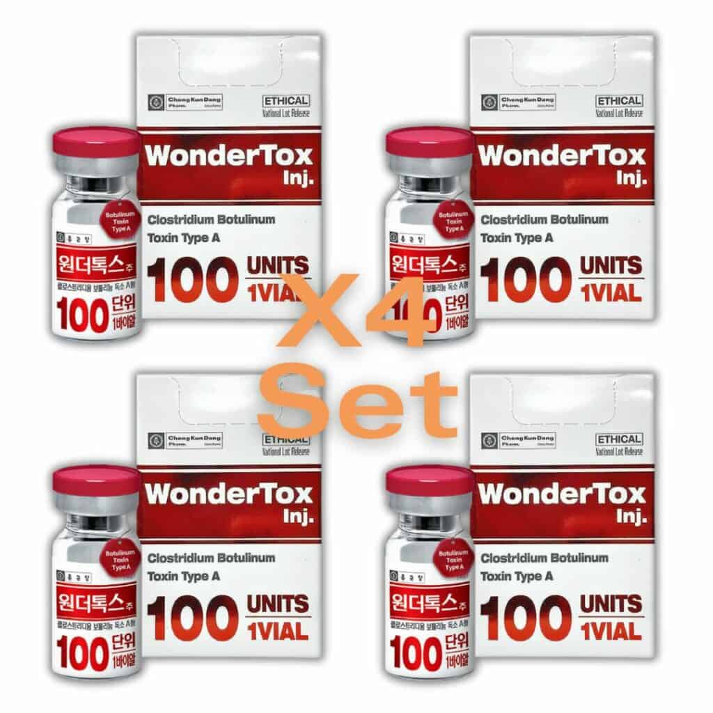 X4 WONDERTOX 100U SET