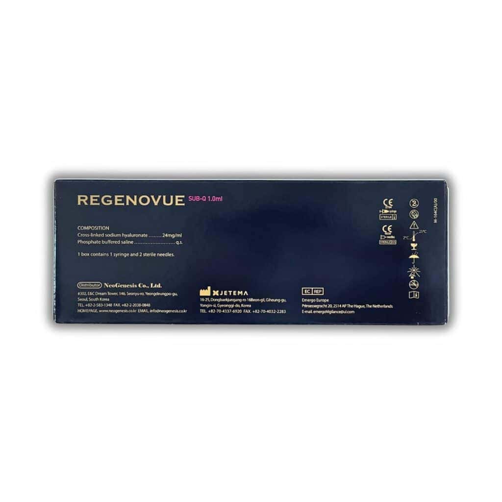Regenovue Sub-Q No Lidocaine