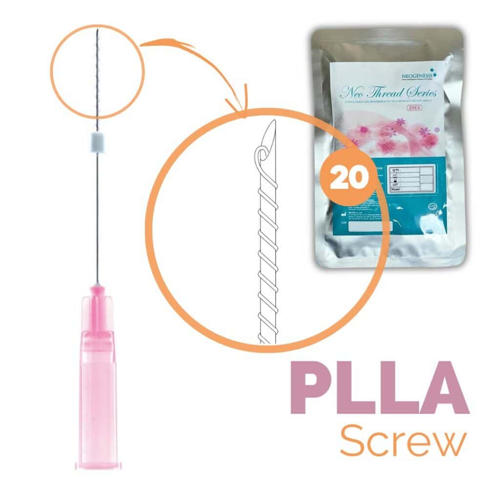 PLLA Screw Lifting Threads