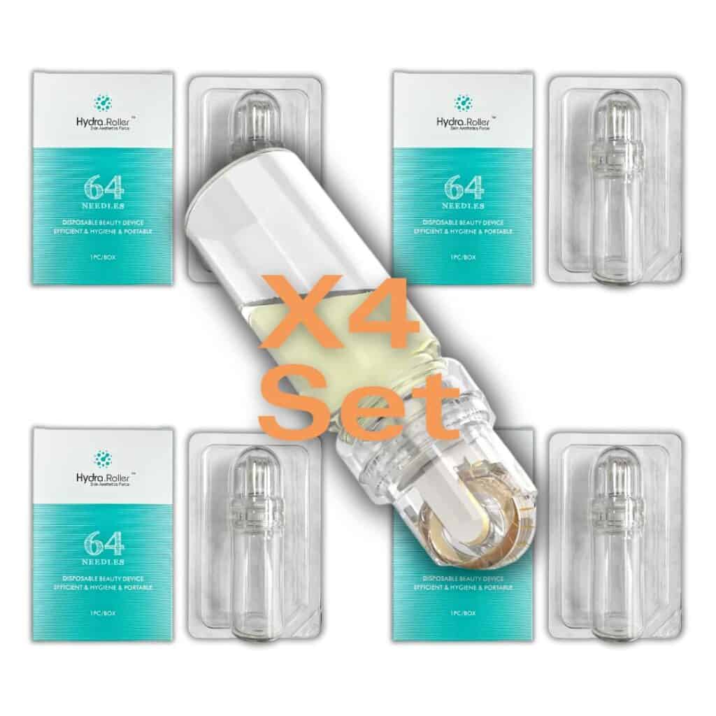 needle derma stamp hydra roller 64 needles set
