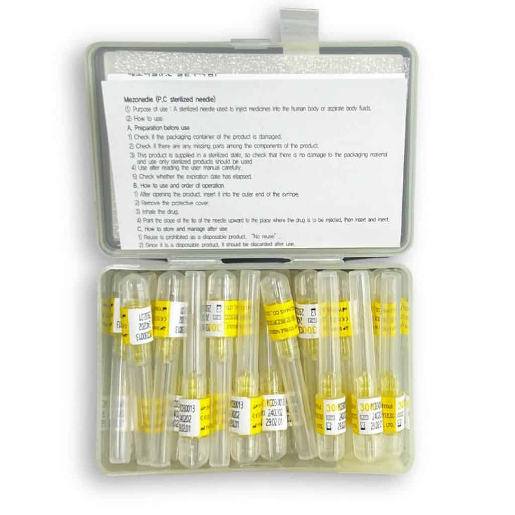 YC SHARP Meso Needle 30G Pack