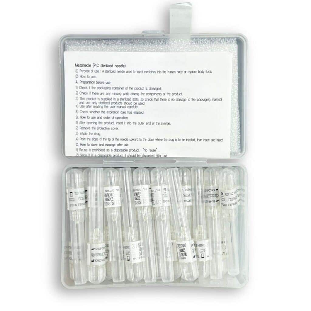 YC SHARP Meso Needle 31G Pack